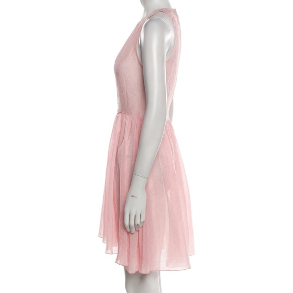 NEW $295 Designer Timo Weiland Candice Skater Dress in Blush Pink - Picture 2 of 3